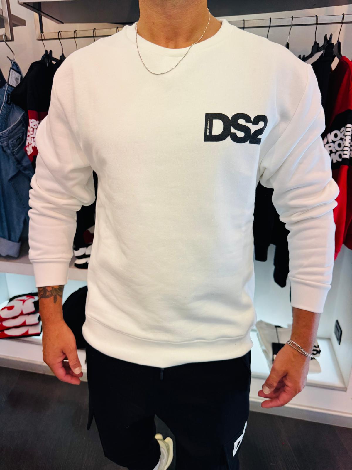 Felpa DS2 Bianca